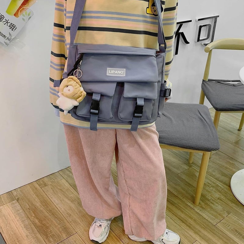 Extolove Cute Messenger Bag, Crossbody Bags for Women Kawaii Messenger Bags Purses - Image 3